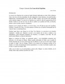 Casa de Los Espíritus, ensayo