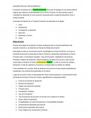 Proceso de Gestión de un Proyecto Productivo