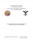 LA BUENA ADMINISTRACION, COMO UNA HERRAMIENTA DE AUTOREGUALCION PARA LOS UNIVERSITARIOS