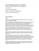 ENSAYO SOBRE RESPONSABILIDAD Y COMPROMISO
