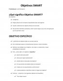 Objetivos Smart