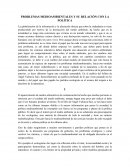 PROBLEMAS MEDIOAMBIENTALES Y SU RELACIÓN CON LA POLÍTICA