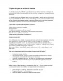 El plan de procuración de fondos
