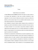 ENSAYO - FÁBULA "ÉRASE UNA VEZ UNA FÁBRICA"