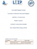 Semana 6 Actividad 3. Construcción de identidad