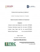 Reporte de practica: Medición de Temperaturas
