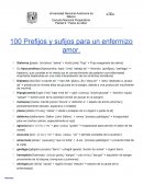 100 prefijos y sufijos para un enfermizo amor