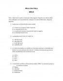 Examen MRUV