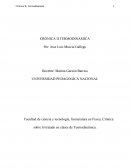 Crónica termodinámica