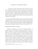 LA HERENCIA Y LA SUECSIÓN EN VENEZUELA