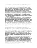 La racionalidad de la economía capitalista y la vida digna de las personas