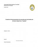 Estudio de posicionamiento de mercado de la tienda de accesorios deportivos IMPULSE