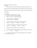 Encuesta Influencia de la publicidad en las personas