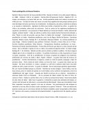 Flash autobiográfico de Manuel Bandeira