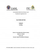 CULTURA DE PAZ TAREA#1 FUTBOL