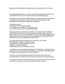REQUISITOS PARA ABRIR UN NEGOCIO EN EL MUNICIPIO DE TOLUCA