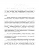 Implicaciones de la Práctica Docente