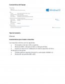 Practica 1 Características del Equipo