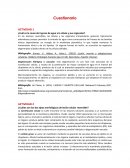 Cuestionario sobre Muerte Celular