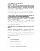 ¿Cómo se clasifican los activos financieros?