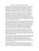 La contradicción de la riqueza y el poder de chomsky