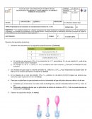 Propiedades de las soluciones y Concentraciones (Criterios B, C y D)