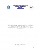 REPARACIÓN GENERAL DEL ESPACIO ASIGNADO A LA SECCIÓN “E” DE EDUCACIÓN INICIAL