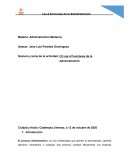 Las 4 funciones de la Administración