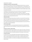 Posibilidades de producción y costo de oportunidad