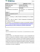 Actividad: El consumidor y su comportamiento de compra