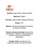 Medios tecnológicos innovadores en entornos virtuales