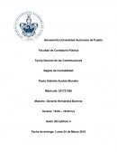 Teoría General de las Contribuciones. Reglas de Contabilidad