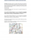 Aspectos Complementarios. Gestión de la Conservación