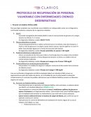 Protocolo Retorno a Operaciones Personal Vulnerable