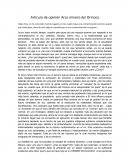 Artículo de opinión Arco minero del Orinoco