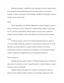 Formulación de una empresa de marketing MARKNOVA