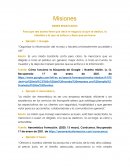 Misiones BIENES REDACTADOS