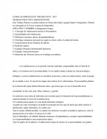 TRABAJO PRACTICO ADOLESCENTES. Página 1