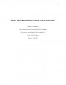 Partes de un trabajo de investigacion