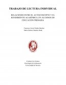 RELACIONES ENTRE EL AUTOCONCEPTO Y EL RENDIMIENTO ACADÉMICO, EN ALUMNOS DE EDUCACIÓN PRIMARIA