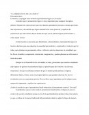 LA ARROGANCIA DE LA LOGICA