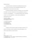 Problemas Matemáticos. Distribución Binomial