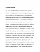 La psicología Humanista