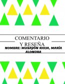 Comentario sobre la película “Virus”