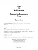 Educación Preescolar . Artes . Buen ritmo
