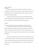 Análisis de la metamorfosis