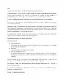 La teoría de los mercados