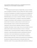 EVALUACIÓN DEL SISTEMA CONTABLE DE LA UNIVERSIDAD POLITÉCNICA TERRITORIAL DEL ESTADO MÉRIDA “KLÉBER RAMÍREZ”