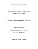 Disponibilidad alimentaria