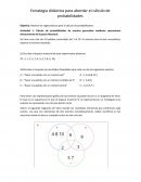 Estrategia didáctica para abordar el cálculo de probabilidades
